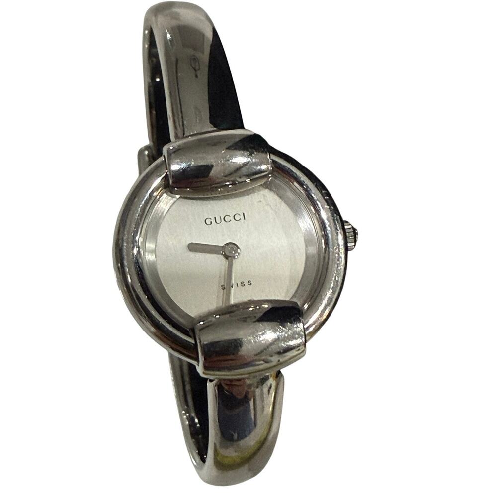 Gucci 1400L Silver Quartz Watch - Picture 11 of 12